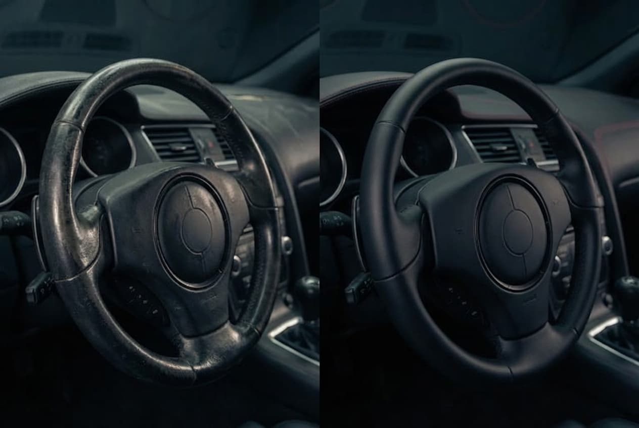 Покраска руля